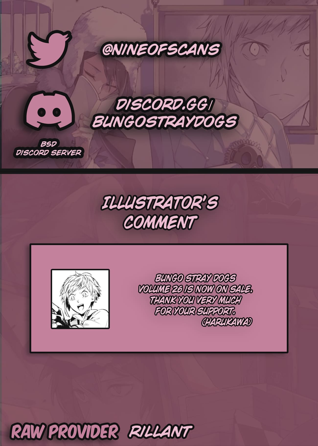 Bungou Stray Dogs, Chapter 121 image 01